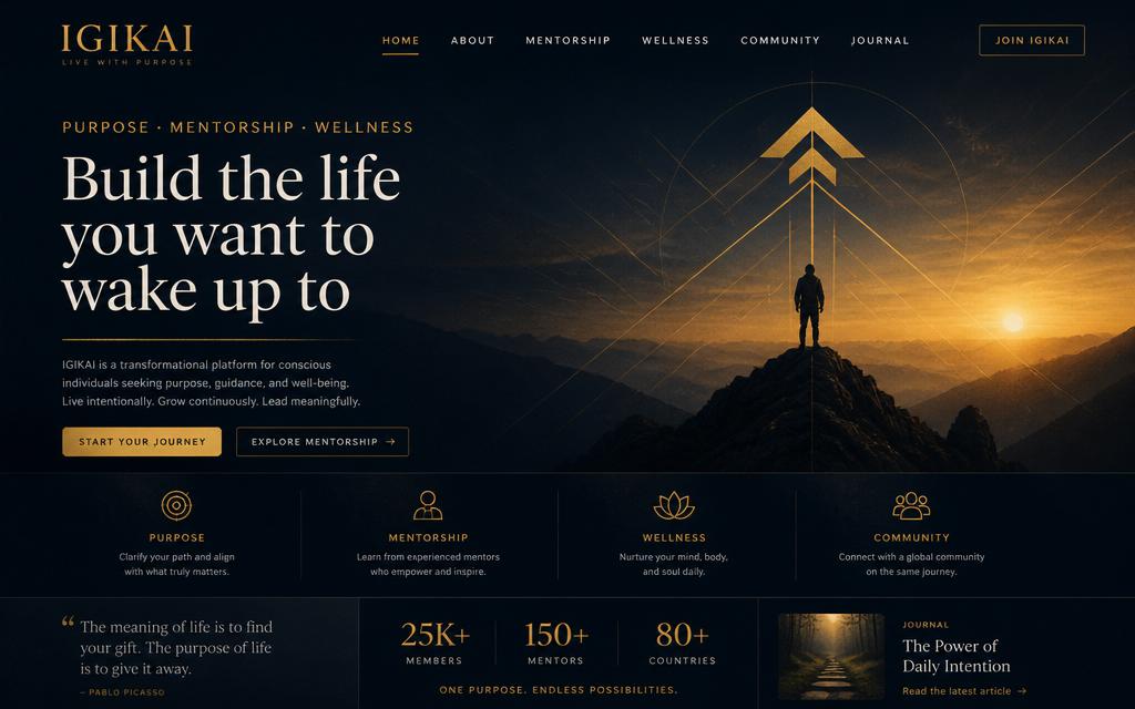IGIKAI — Wellness platform