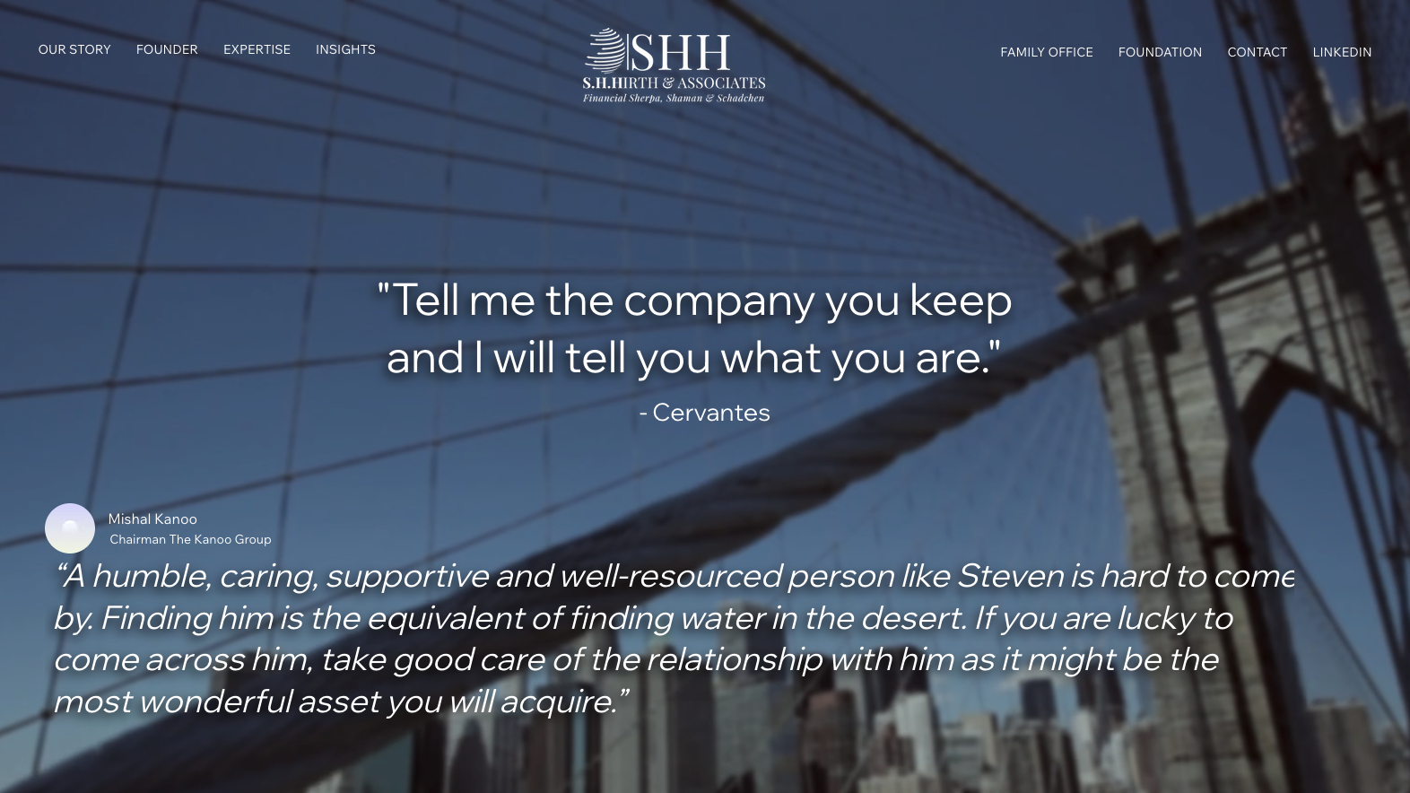 S.H. Hirth & Associates — Family office platform