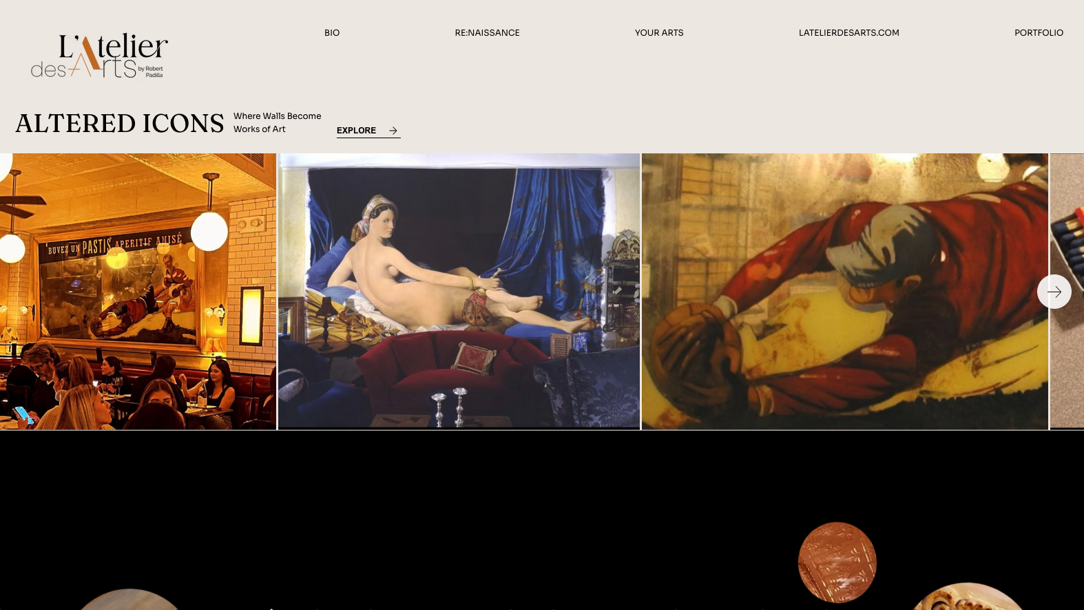 L'Atelier des Arts — Altered Icons